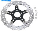 Brake Disc Rotors 輪郭フロートフロント/リアブレーキローター300mm Arlen Ness 02-787 Contour Floating ...