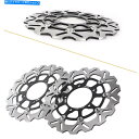 Brake Disc Rotors フローティングフロントブレーキディスクローターフィットスズキGSXR1000 2005-2008 2007 2006モーター Floating Front Brake Disc Rotor Fit Suzuki GSXR1000 2005-2008 2007 2006 Motor