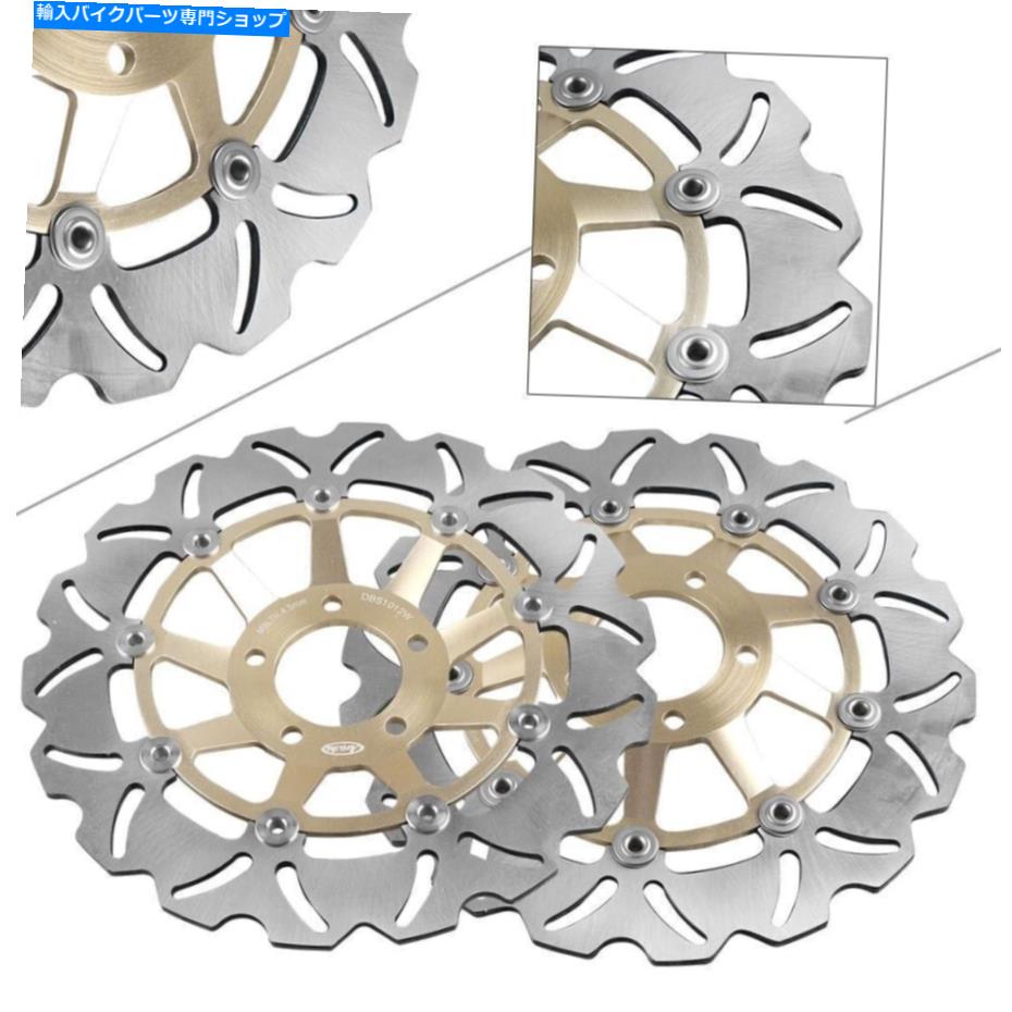 2x Front Brake Disc Rotor Fit SUZUKI GSXR 750 1100 LIMITED EDITION 750 1989-2000カテゴリBrake Disc Rotors状態海外直輸入品 新品メーカー車種発送詳細 送料無料 （※北海道、沖縄、離島は省く）商品詳細輸入商品の為、英語表記となります。Condition: NewBrand: UnbrandedColor: GoldCountry/Region of Manufacture: ChinaFitment 1: SUZUKI GSXR 750 1989-1995Fitment 2: SUZUKI GSXR 1100 1989-2000Fitment 3: SUZUKI GSXR LIMITED EDITION 750 1989-1990Manufacturer Part Number: Does Not ApplyManufacturer Warranty: YesPart Type: Brake RotorsPlacement on Vehicle: FrontUPC: 612039403600《ご注文前にご確認ください》■海外輸入品の為、NC・NRでお願い致します。■取り付け説明書は基本的に付属しておりません。お取付に関しましては専門の業者様とご相談お願いいたします。■通常2〜4週間でのお届けを予定をしておりますが、天候、通関、国際事情により輸送便の遅延が発生する可能性や、仕入・輸送費高騰や通関診査追加等による価格のご相談の可能性もございますことご了承いただいております。■海外メーカーの注文状況次第では在庫切れの場合もございます。その場合は弊社都合にてキャンセルとなります。■配送遅延、商品違い等によってお客様に追加料金が発生した場合や取付け時に必要な加工費や追加部品等の、商品代金以外の弊社へのご請求には一切応じかねます。■弊社は海外パーツの輸入販売業のため、製品のお取り付けや加工についてのサポートは行っておりません。専門店様と解決をお願いしております。■大型商品に関しましては、配送会社の規定により個人宅への配送が困難な場合がございます。その場合は、会社や倉庫、最寄りの営業所での受け取りをお願いする場合がございます。■輸入消費税が追加課税される場合もございます。その場合はお客様側で輸入業者へ輸入消費税のお支払いのご負担をお願いする場合がございます。■商品説明文中に英語にて”保証”関する記載があっても適応はされませんのでご了承ください。■海外倉庫から到着した製品を、再度国内で検品を行い、日本郵便または佐川急便にて発送となります。■初期不良の場合は商品到着後7日以内にご連絡下さいませ。■輸入商品のためイメージ違いやご注文間違い当のお客様都合ご返品はお断りをさせていただいておりますが、弊社条件を満たしている場合はご購入金額の30％の手数料を頂いた場合に限りご返品をお受けできる場合もございます。(ご注文と同時に商品のお取り寄せが開始するため)（30％の内訳は、海外返送費用・関税・消費全負担分となります）■USパーツの輸入代行も行っておりますので、ショップに掲載されていない商品でもお探しする事が可能です。お気軽にお問い合わせ下さいませ。[輸入お取り寄せ品においてのご返品制度・保証制度等、弊社販売条件ページに詳細の記載がございますのでご覧くださいませ]&nbsp;