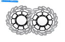 Brake Disc Rotors CBR1000RR 06-07フロントブレーキローターディスクセット波 CBR1000RR 06-07 Front Brak...
