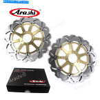 Brake Disc Rotors ドゥカティ・モンスター750 1994-2001 2000 1999 1998のラフィフロントブレーキローター Arashi Front Brake Rotors For Ducati MONSTER 750 1994 - 2001 2000 1999 1998