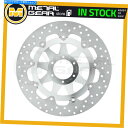 Brake Disc Rotors Honda GL 1500 C Valkyrie F6C 1997 1998のブレーキディスクローターフロント左または右 B...