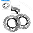 Brake Disc Rotors 2PCSフロントブレーキディスクローターパッドオートバイフィットヤマハXP T-Max 500 2008-2012 2pcs Front Brake Disc Rotors Pads Motorcycle Fit Yamaha XP T-MAX 500 2008-2012