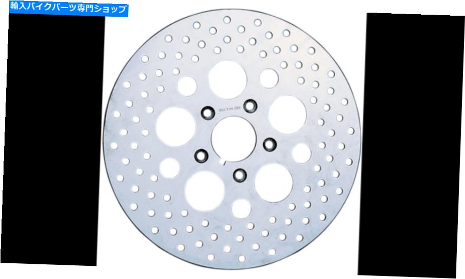 Brake Disc Rotors DS 11.5リアブレーキローターディスクドリル磨き洗浄SS HDローライダー1985-1986 91-92 DS 11.5 Rear Brake Rotor Disc Drilled Polished SS HD Low Rider 1985-1986 91-92