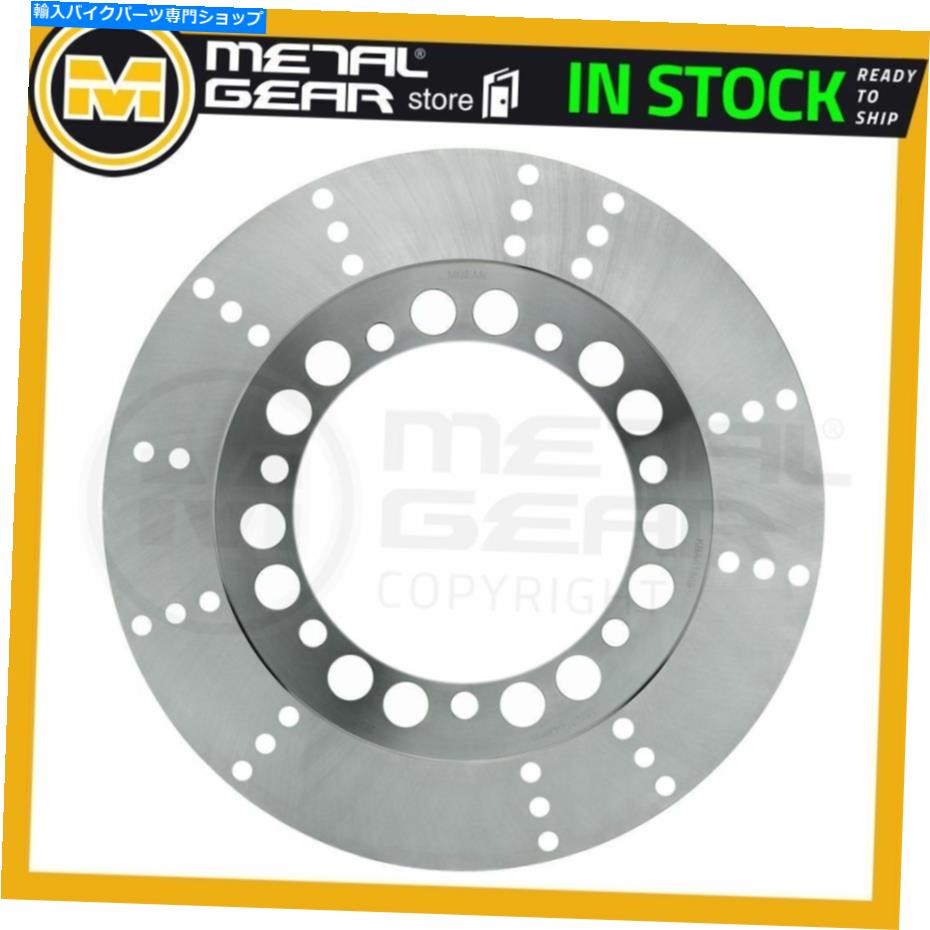 Brake Disc Rotors メタルゲアブレーキディスクローターフロントLまたはRカワサキGPZ 1100 Bツインショック1981 1982 MetalGear Brake Disc Rotor Front L or R KAWASAKI GPZ 1100 B Twin Shock 1981 1982