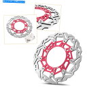 Brake Disc Rotors フロントブレーキローターディスクスチールヤマハMa下DX/ABS 250 1999-2005用の赤い鋼 Front Brake Rotor Disc Steel Red Steel For Yamaha MAJESTY DX/ABS 250 1999-2005