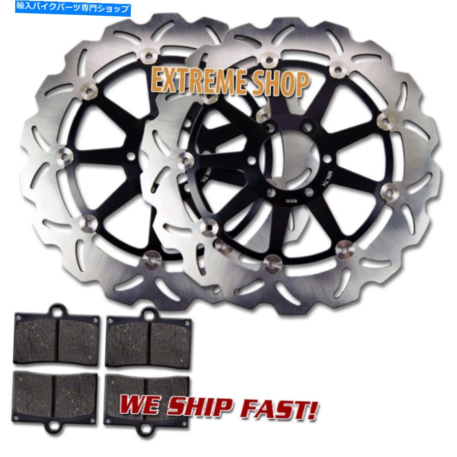 Brake Disc Rotors ドゥカティモンスター600のフロントブレーキローター+パッド（1993-1997）900モンスター1991-1999 Front Brake Rotor+Pads for Ducati Monster 600 (1993-1997) 900 Monster 1991-1999
