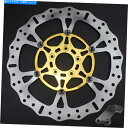 Brake Disc Rotors 14 "フローティングフロント左ブレーキローター2018-Up Harley Dyna Street Bob Low Rider 14" Floating Front Left Brake Rotor for 2018-up Harley Dyna Street Bob Low Rider