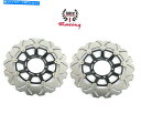 Brake Disc Rotors 新しい2フロントブレーキローターTriumph Daytona 675 675R Street Triple 675 2006-2012 New 2 Front Brake Rotors Triumph Daytona 675 675R Street Triple 675 2006-2012
