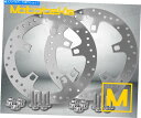 Brake Disc Rotors 11.5ハーレーツアーバガー00-07 w/ハードウェア用のエンフォーサースタイルブレーキローターセット 11.5 ENFO...