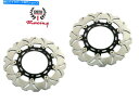 Brake Disc Rotors ヤマハR1 2007-2014 R6 2005-2016用に設定された新しいフロントブレーキディスクローター New Front Brake Disc Rotors Set For Yamaha R1 2007-2014 R6 2005-2016