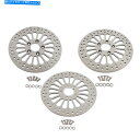 Brake Disc Rotors 11.5 "ブレーキローター2PCSフロント&1PCSリアスーパースポークハーレーツアーダイナのSS 11.5" Brake Rotors 2pcs Front & 1pcs Rear Super Spoke SS For Harley Touring Dyna