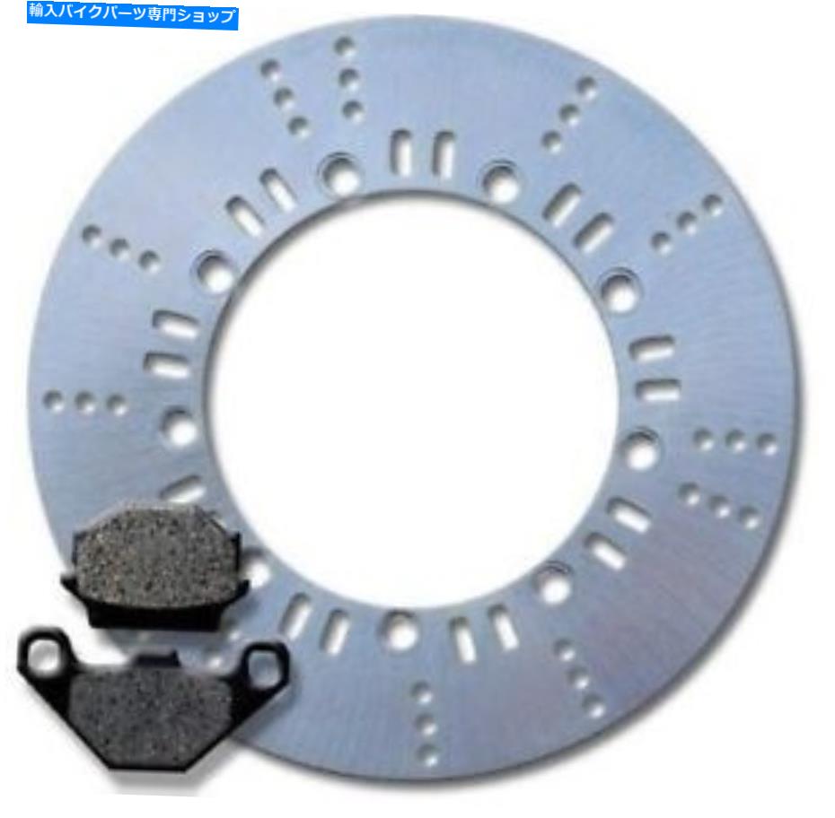 Brake Disc Rotors 川崎フロントブレーキディスクローター +パッドKLR KL 250（1985-2005）新しい Kawasaki Front Brake Disc Rotor + Pads KLR KL 250 (1985-2005) NEW