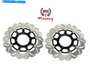 Brake Disc Rotors ホンダCBRの新しい2フロントブレーキディスクローター1000 RR 2008-2016ウェーブローター New 2 Front Brake Disc Rotors For Honda CBR 1000 RR 2008-2016 Wave Rotors