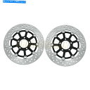 Brake Disc Rotors スズキDL1000のフロントブレーキディスクペア2002-2010ブレーキローター03 04 05 06 07 08 Front Brake Disc Pair For Suzuki DL1000 2002-2010 Brake Rotors 03 04 05 06 07 08