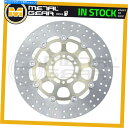 Brake Disc Rotors Cagiva Xtra-Raptor 1000 2005 2005のメタルゲアブレーキディスクローターフロントLまたはR MetalGear Brake Disc Rotor Front L or R for CAGIVA Xtra-Raptor 1000 2005 2005