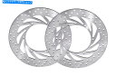 Brake Disc Rotors ETV1000 Caponordフロントブレーキローターディスクセット ETV1000 Caponord Front Bra...