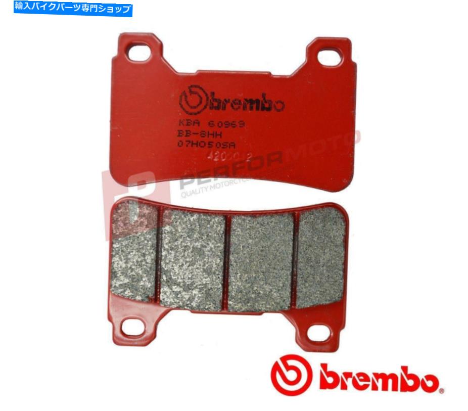 Brake Pads ֥SA󥿡եȥɥ֥졼ѥåɤϡۥCBR1000 RRե֥졼08-16Ŭ礷ޤ Brembo SA Sintered Front Road Brake Pads to fit HONDA CBR1000 RR Fireblade 08-16