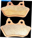 Brake Pads ドラッグスペシャルティープレミアム焼結金属ブレーキパッド(後部)1721-2484 Drag Specialties Premium Sintered Metal Brake Pads (Rear) 1721-2484