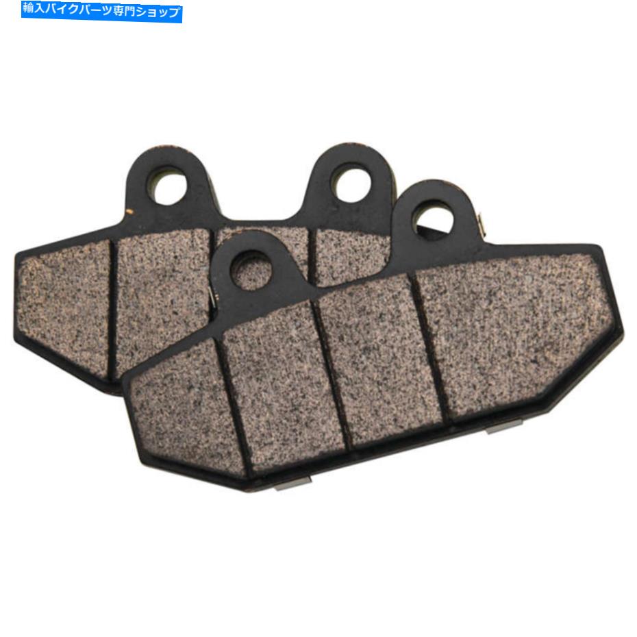 Brake Pads Twin Power Harley-Davidson HD6029A CU用のツインパワーセンターブレーキパッド Twin Power X-Stop Sintered Brake Pads for Harley-Davidson HD6029A CU