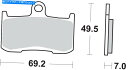 Brake Pads SBS DCデュアルカーボンブレーキパッド782DC SBS DC Dual Carbon Brake Pads 782DC