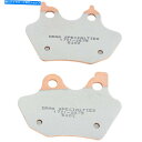 Brake Pads ドラッグスペシャルティープレミアムセンターフロントリアブレーキパッドハーレー00-04ビッグツイン Drag Specialties Premium Sintered Front Rear Brake Pads Harley 00-04 Big Twin