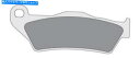 Brake Pads DPブレーキ標準焼結金属ブレーキパッドDP535 DP Brakes Standard Sintered Metal Brake Pads DP535