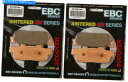 EBC Brake Pads SFA427HH (2 Packs - Enough for 2 Rotors)カテゴリBrake Pads状態海外直輸入品 新品メーカー車種発送詳細 送料無料 （※北海道、沖縄、離島は省く）商品詳細輸入商品の為、英語表記となります。Condition: NewBrand: EBC BrakesManufacturer Part Number: 38-4277Country/Region of Manufacture: United StatesProdModel: Street《ご注文前にご確認ください》■海外輸入品の為、NC・NRでお願い致します。■取り付け説明書は基本的に付属しておりません。お取付に関しましては専門の業者様とご相談お願いいたします。■通常2〜4週間でのお届けを予定をしておりますが、天候、通関、国際事情により輸送便の遅延が発生する可能性や、仕入・輸送費高騰や通関診査追加等による価格のご相談の可能性もございますことご了承いただいております。■海外メーカーの注文状況次第では在庫切れの場合もございます。その場合は弊社都合にてキャンセルとなります。■配送遅延、商品違い等によってお客様に追加料金が発生した場合や取付け時に必要な加工費や追加部品等の、商品代金以外の弊社へのご請求には一切応じかねます。■弊社は海外パーツの輸入販売業のため、製品のお取り付けや加工についてのサポートは行っておりません。専門店様と解決をお願いしております。■大型商品に関しましては、配送会社の規定により個人宅への配送が困難な場合がございます。その場合は、会社や倉庫、最寄りの営業所での受け取りをお願いする場合がございます。■輸入消費税が追加課税される場合もございます。その場合はお客様側で輸入業者へ輸入消費税のお支払いのご負担をお願いする場合がございます。■商品説明文中に英語にて”保証”関する記載があっても適応はされませんのでご了承ください。■海外倉庫から到着した製品を、再度国内で検品を行い、日本郵便または佐川急便にて発送となります。■初期不良の場合は商品到着後7日以内にご連絡下さいませ。■輸入商品のためイメージ違いやご注文間違い当のお客様都合ご返品はお断りをさせていただいておりますが、弊社条件を満たしている場合はご購入金額の30％の手数料を頂いた場合に限りご返品をお受けできる場合もございます。(ご注文と同時に商品のお取り寄せが開始するため)（30％の内訳は、海外返送費用・関税・消費全負担分となります）■USパーツの輸入代行も行っておりますので、ショップに掲載されていない商品でもお探しする事が可能です。お気軽にお問い合わせ下さいませ。[輸入お取り寄せ品においてのご返品制度・保証制度等、弊社販売条件ページに詳細の記載がございますのでご覧くださいませ]&nbsp;