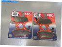 Brake Pads 2x EBC FA400Vセミ焼結Vパッドディスクブレーキパッド 2X EBC FA400V Semi Sintered V-Pads Disc Brake Pads