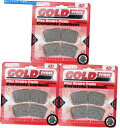 Brake Pads 焼結HHフロント＆リアブレーキパッド（3xSets）のための：ホンダGL 1800ゴールドウィングGL1800 SINTERED HH FRONT REAR BRAKE PADS (3xSets) For: HONDA GL 1800 GOLDWING GL1800