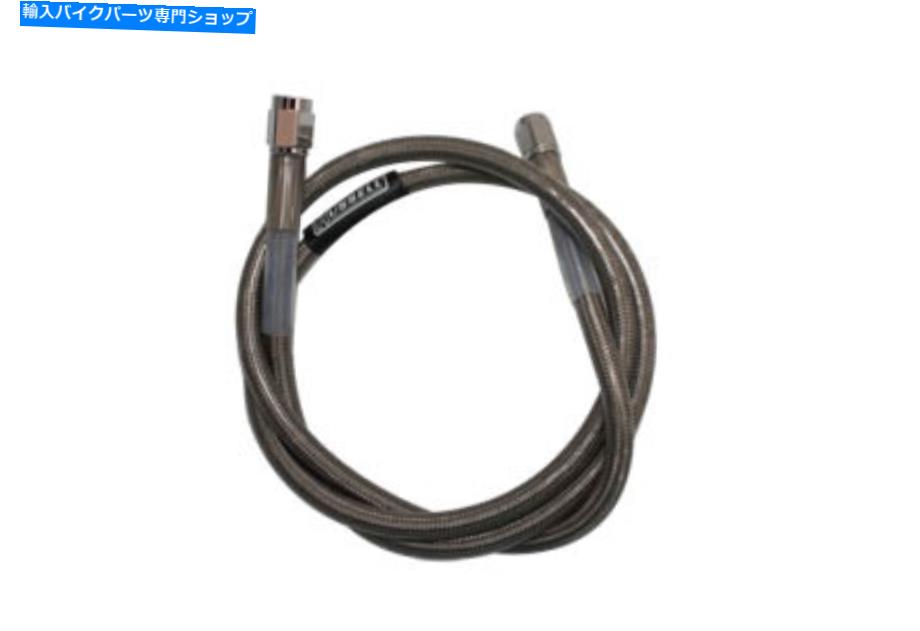 Hoses ステンレススチールブレーキホース38インチはハーレーダビッドソンに適合します Stainless Steel Brake Hose 38 inch fits Harley-Davidson