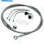 Hoses ֥졼饤 - ե - FXD 99-05-֥åϥϡ졼ӥåɥ45202-00A˼äޤ Brake Line - Front - Dyna FXD 99-05 - Black Replaces Harley-Davidson # 45202-00A