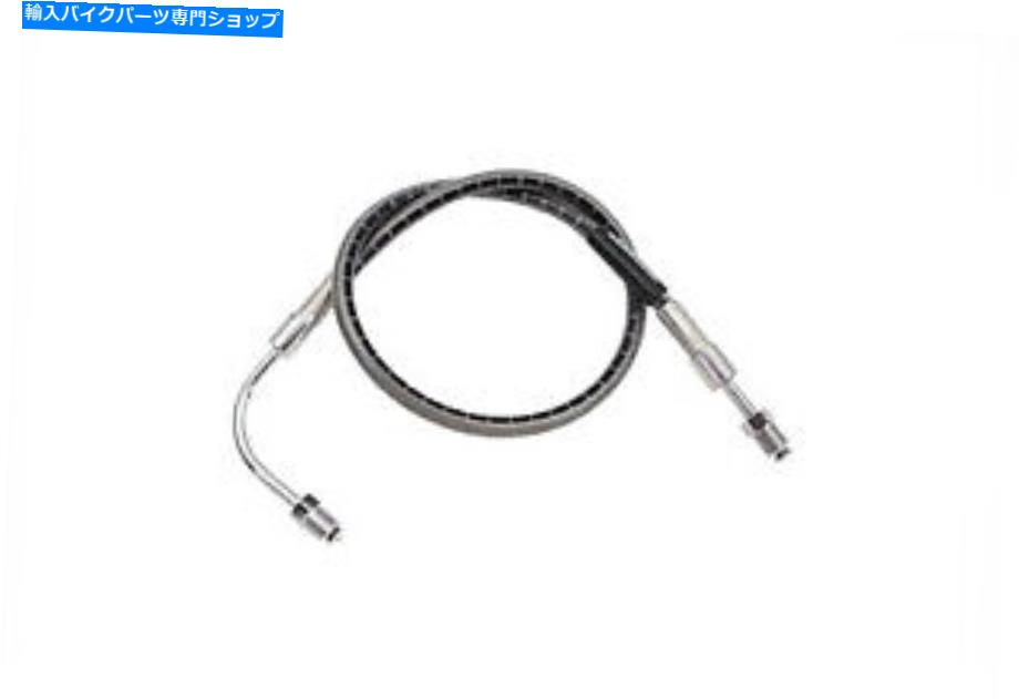 Hoses ステンレス鋼23インチフロントブレーキホースはハーレーデビッドソンに適合します Stainless Steel 23 inch Front Brake Hose fits Harley Davidson