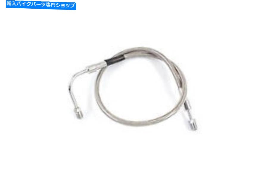 Hoses ステンレス鋼27インチフロントブレーキホースはハーレーデビッドソンに適合します Stainless Steel 27 inch Front Brake Hose fits Harley Davidson