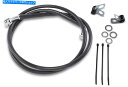 Hoses ドラッグスペシャリティ拡張ステンレス鋼フロントブレーキラインキット1741-2551 Drag Specialties Extended Stainless Steel Front Brake Line Kit 1741-2551