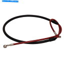 Hoses Galferフロントスチール編組ブレーキラインレッドD262-RED Galfer Front Steel Braided Brake Line Red D262-RED