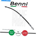 Hoses ブレーキホースフロントベンニはトヨタセリカ1989-1994 1.6 2.0 +その他のモデルに適合します Brake Hose Front Benni Fits Toyota Celica 1989-1994 1.6 2.0 + Other Models