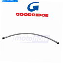 Hoses グッドリッジ80354ブレーキxzのクロム端付きユニバーサルクリアコートブレーキホース Goodridge 80354 Universal Clear Coat Brake Hose with Chrome Ends for Brake xz
