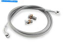 Hoses グッドリッジ41インチフロントブレーキラインキットステンレスコートハーレースポーツスター883 1200 Goodridge 41 inch Front Brake Line Kit Stainless Coat Harley Sportster 883 1200