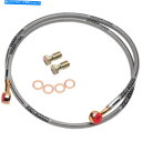 Hoses 1999年スズキGSX1300Rハヤブサステンレス鋼編組ブレーキラインキット Fits 1999 Suzuki GSX1300R Hayabusa Stainless Steel Braided Brake Line Kit