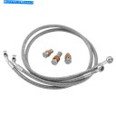 Hoses 2012NJTLZX1000E1000X|[coCNu[LCLbgObhbW Fits 2012 Kawasaki ZX1000 Ninja 1000 Sportbike Brake Line Kit Goodridge