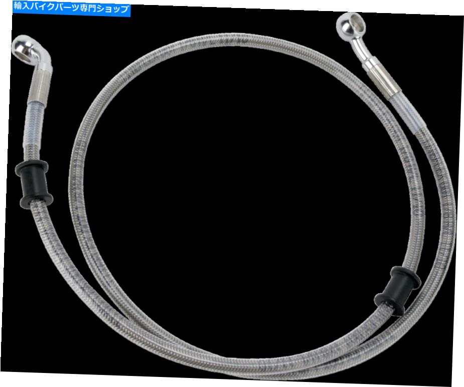 Hoses ֥졼饤 - ƥ쥹 - ʥѡ饤FXDC 08-14ϥϡ졼45291-08˼äޤ Brake Line- Stainless - Dyna Super Glide FXDC 08-14 Replaces Harley # 45291-08