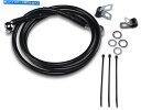 Hoses ドラッグスペシャリティ拡張フロントブレーキラインキット+10 "1988-1999 HARLEYFXD FXR Drag Specialties Extended Front Brake Line Kit +10" for 1988-1999 Harley FXD FXR