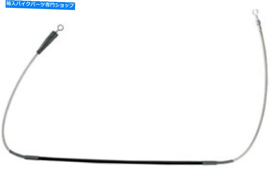 Hoses ムースレーシングフロントステンレススチール編組ブレーキライン1741-0262 Moose Racing Front Stainless Steel Braided Brake Line 1741-0262