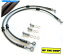 Hoses GPX750R 1987-91٥ҥ륹ƥ쥹ȥ֥졼饤ۡ졼 KAWASAKI GPX750R 1987-91 VENHILL stainless steel braided brake lines hoses Race