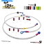 Hoses Frentubo Kit Brake Hose Classic Type2 for Aprilia ETX125 1985 Frentubo kit brake hose Classic type 2 for Aprilia ETX125 1985