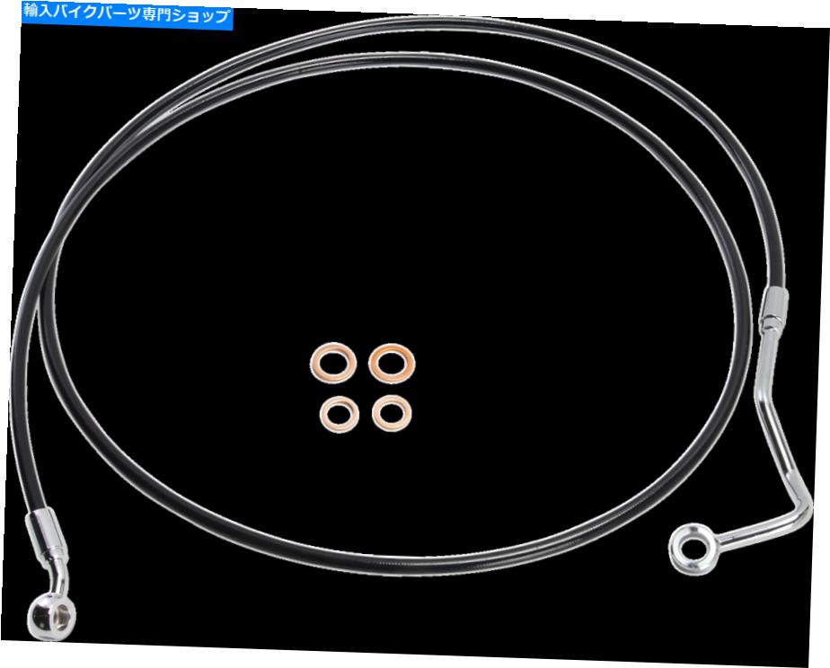 Hoses マグナムXRステンレス極端な応答ブレーキラインキット74 
