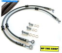 Hoses ヤマハFJR1300 2000-05ベンヒルステンレススチール編組ブレーキラインホースレース YAMAHA FJR1300 2000-05 VENH...