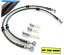 Hoses ޥFZ750 1987-88٥ҥ륹ƥ쥹ȥ֥졼饤ۡ졼 YAMAHA FZ750 1987-88 VENHILL stainless steel braided brake lines hoses Race