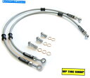 Hoses ヤマハFJR1300 2000-05ベンヒルステンレススチール編組ブレーキラインホースレース YAMAHA FJR1300 2000-05 VENH...
